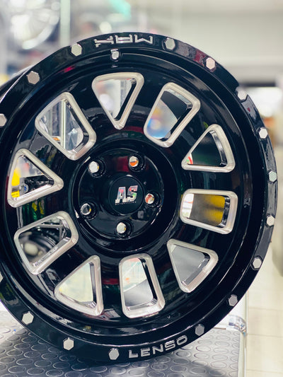 17” LENSO MX7 5/114 BAKKIE RIMS