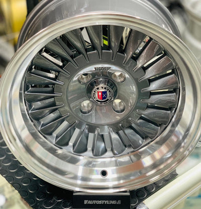 15” AS-PIRI 4/100 GUNMETAL WHEELS