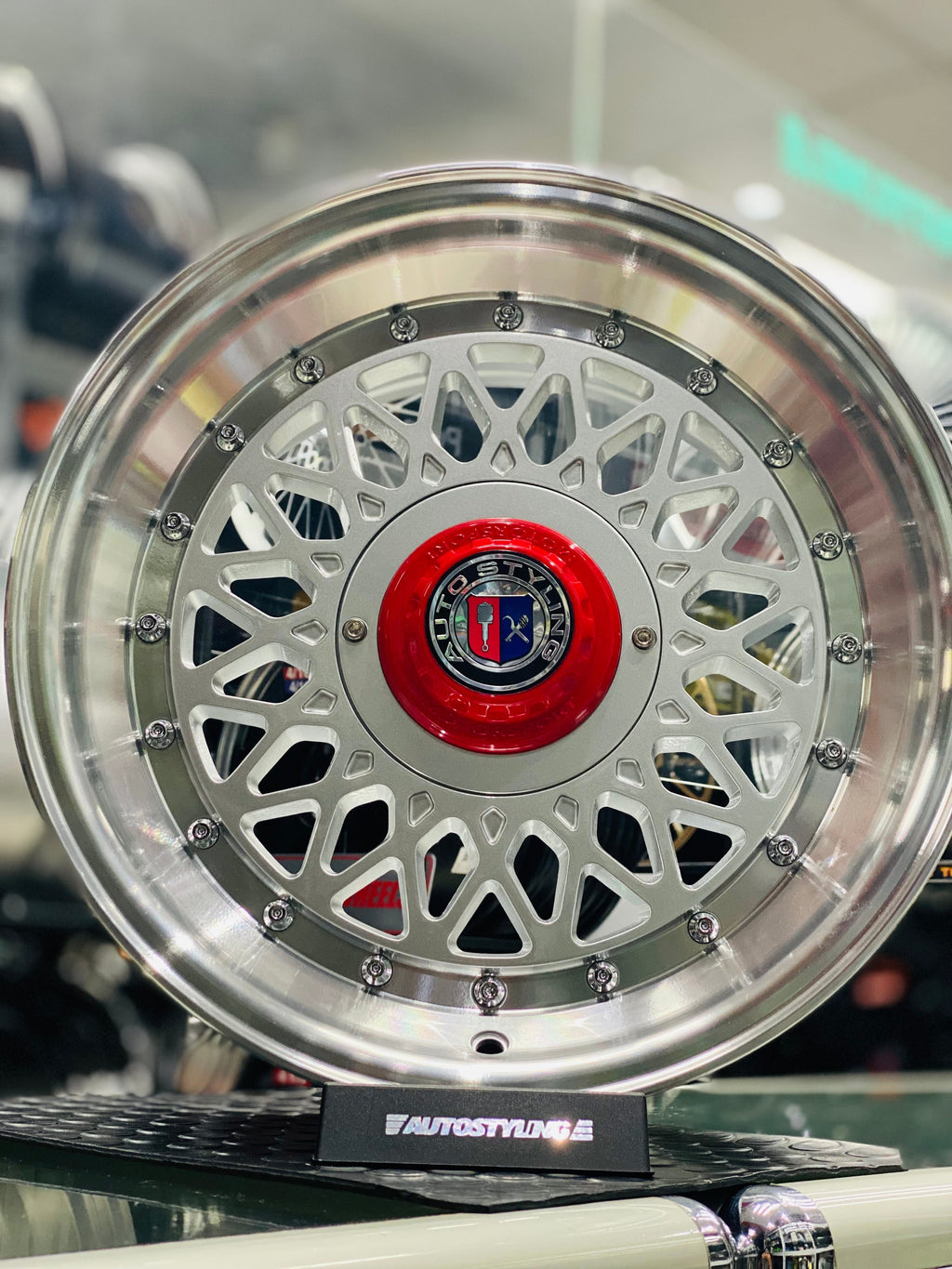 15” AS-P/MESH 4/100 4/108  SILVER