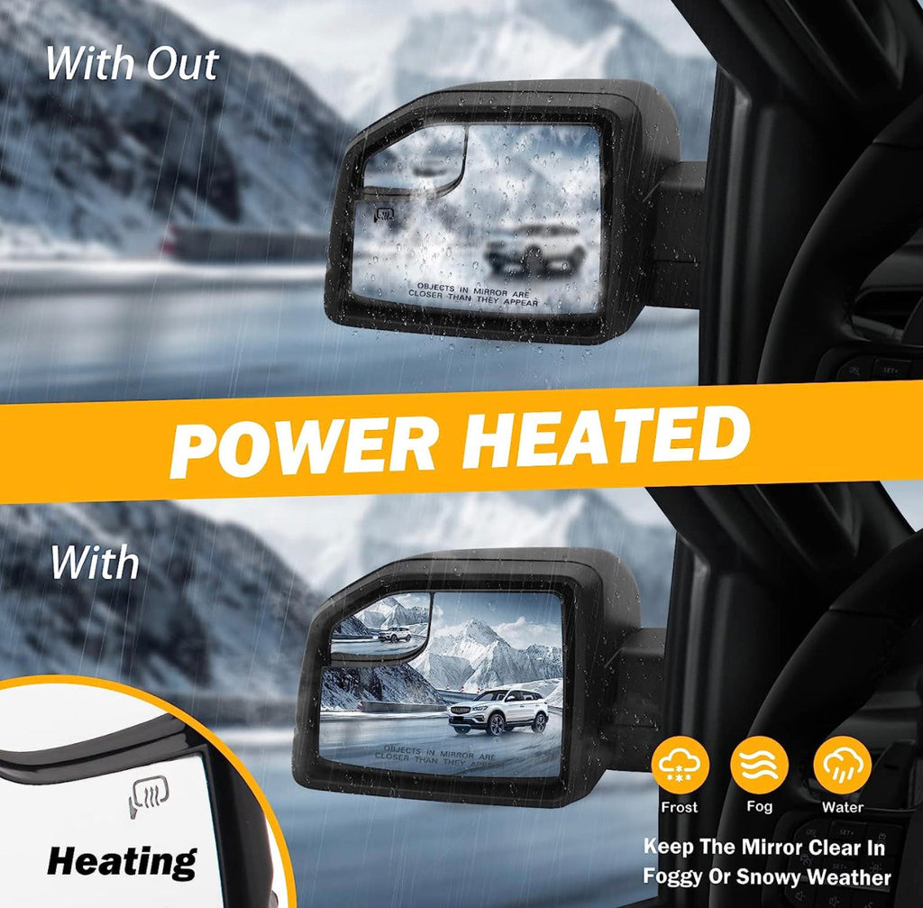 Ford RANGER 2012 up Mirrors F150 raptor style