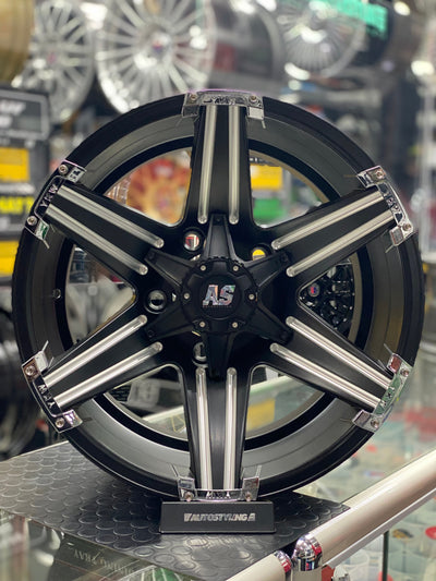 17” AS6086BM 5x150 Toyota Land cruiser  rims