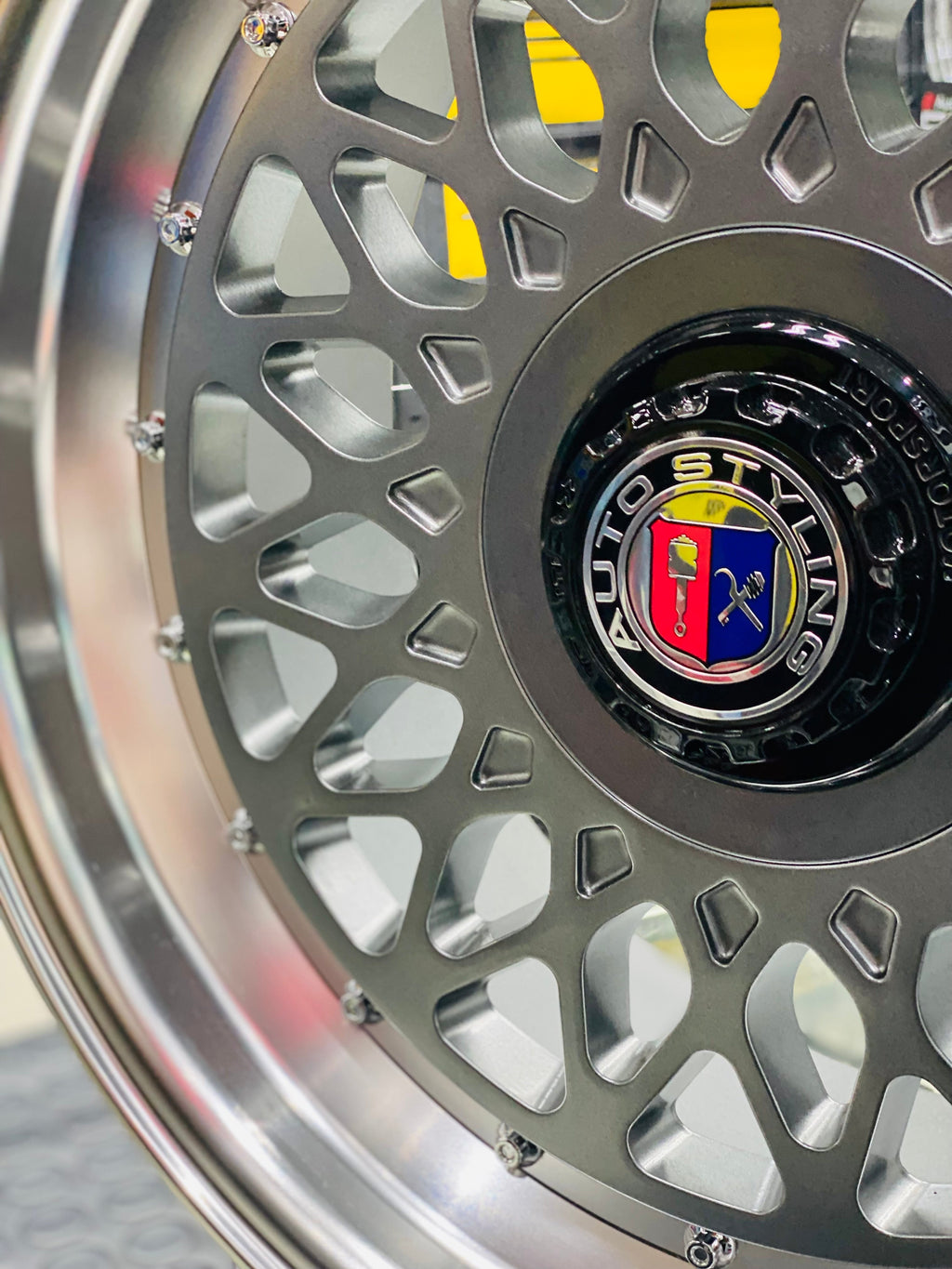 17'' AS-P/MESH 5/112 & 5/120 pcd GUNMETAL