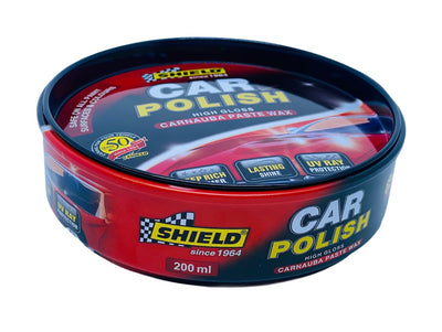SHIELD CAR POLISH HIGH GLOSS CARNAUBA WAX