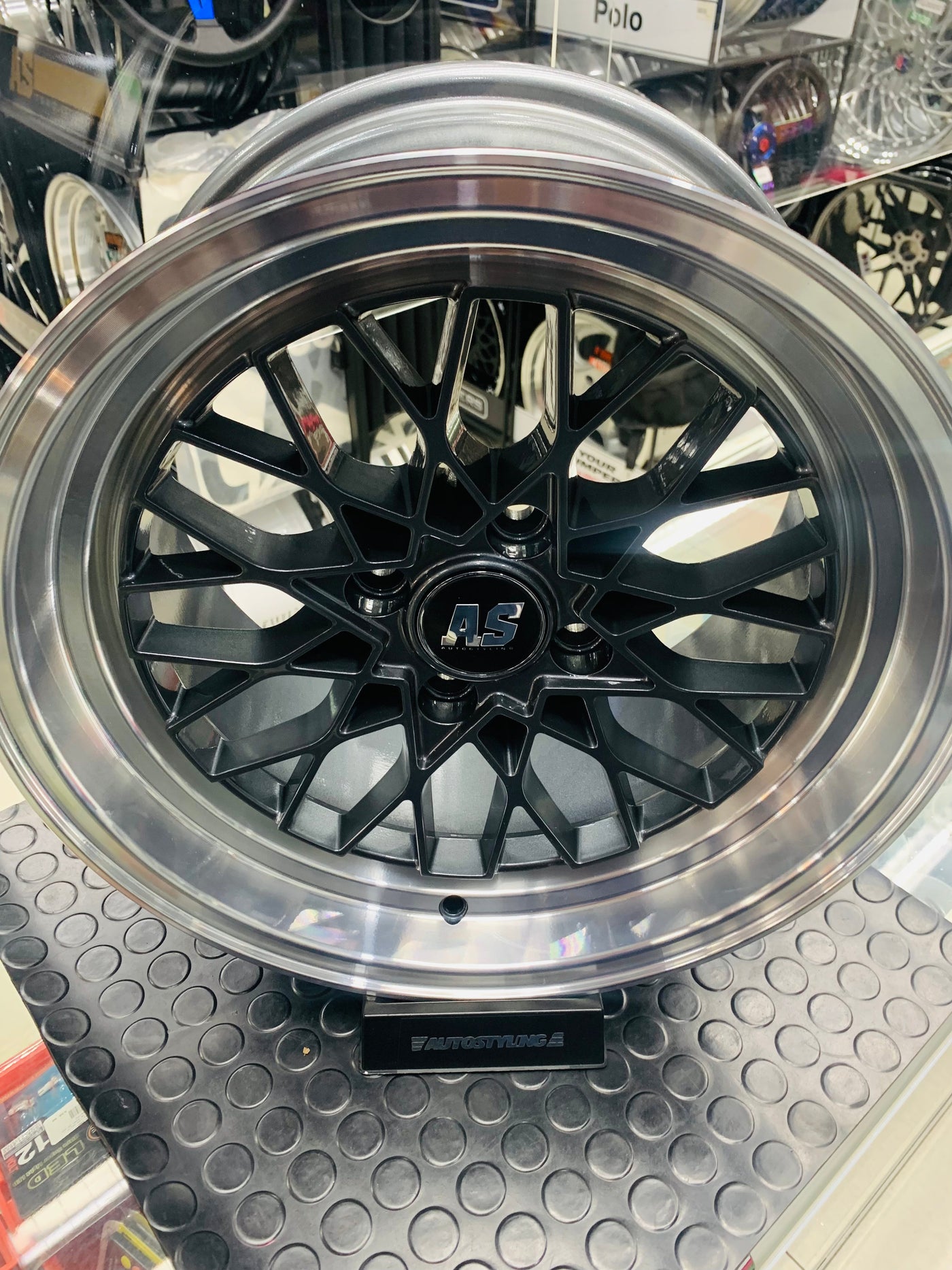 15” AS-AW113 4/100 & 4/114 multi pcd gunmetal wheels