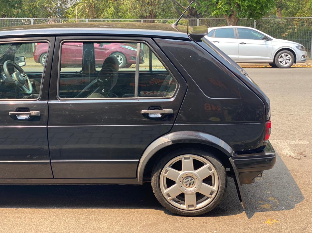 Golf 1 RLINE roof spoiler gloss black