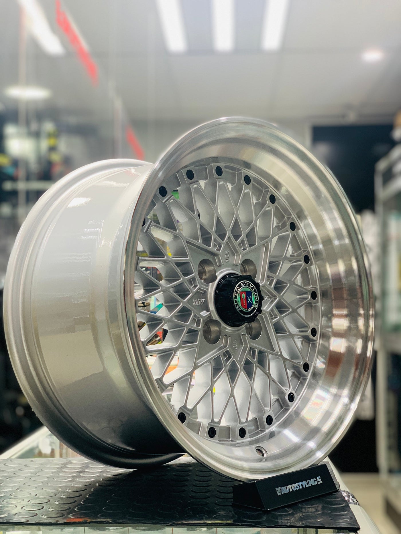 15” AS-SR 4/100 SILVER WHEELS