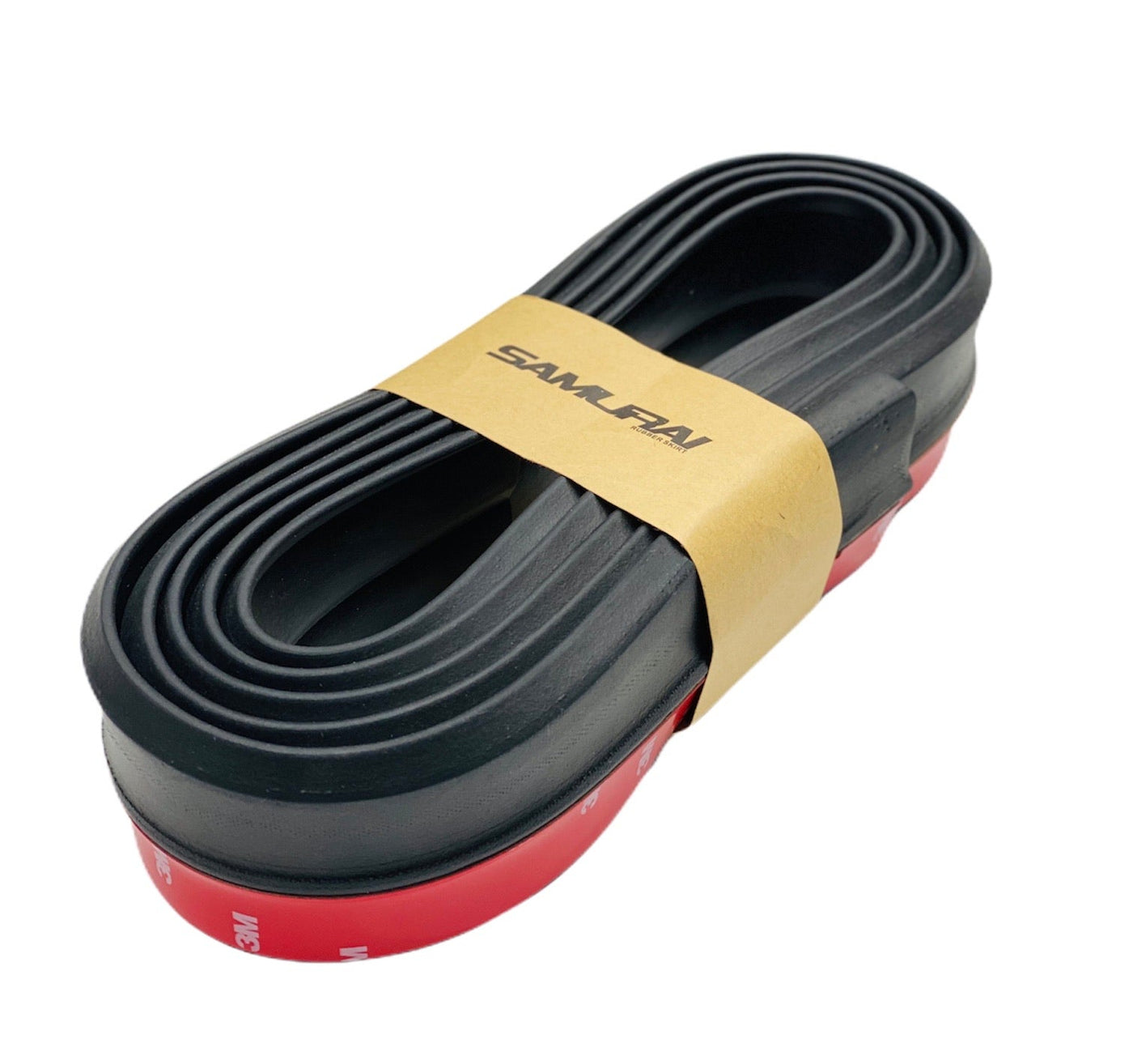 SAMURAI UNIVERSAL RUBBER FRONT SPOILER MATT BLACK