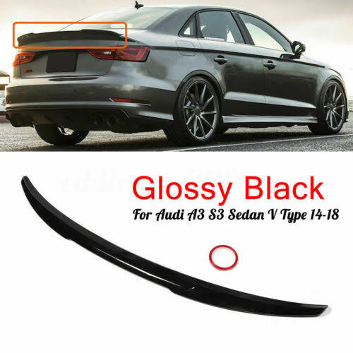AUDI A3 8v m4 style boot spoiler