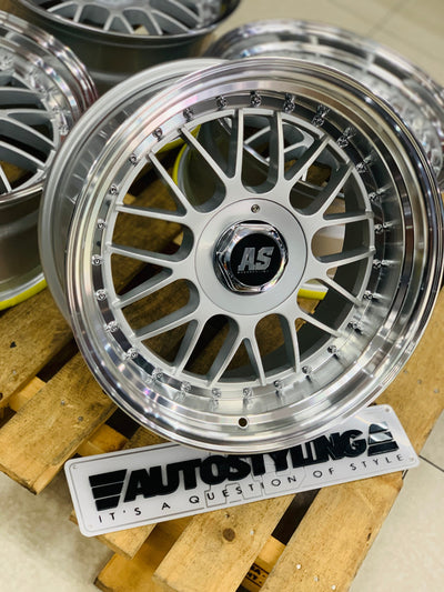 17” AS RF 4/100 & 5/100 SILVER wheels