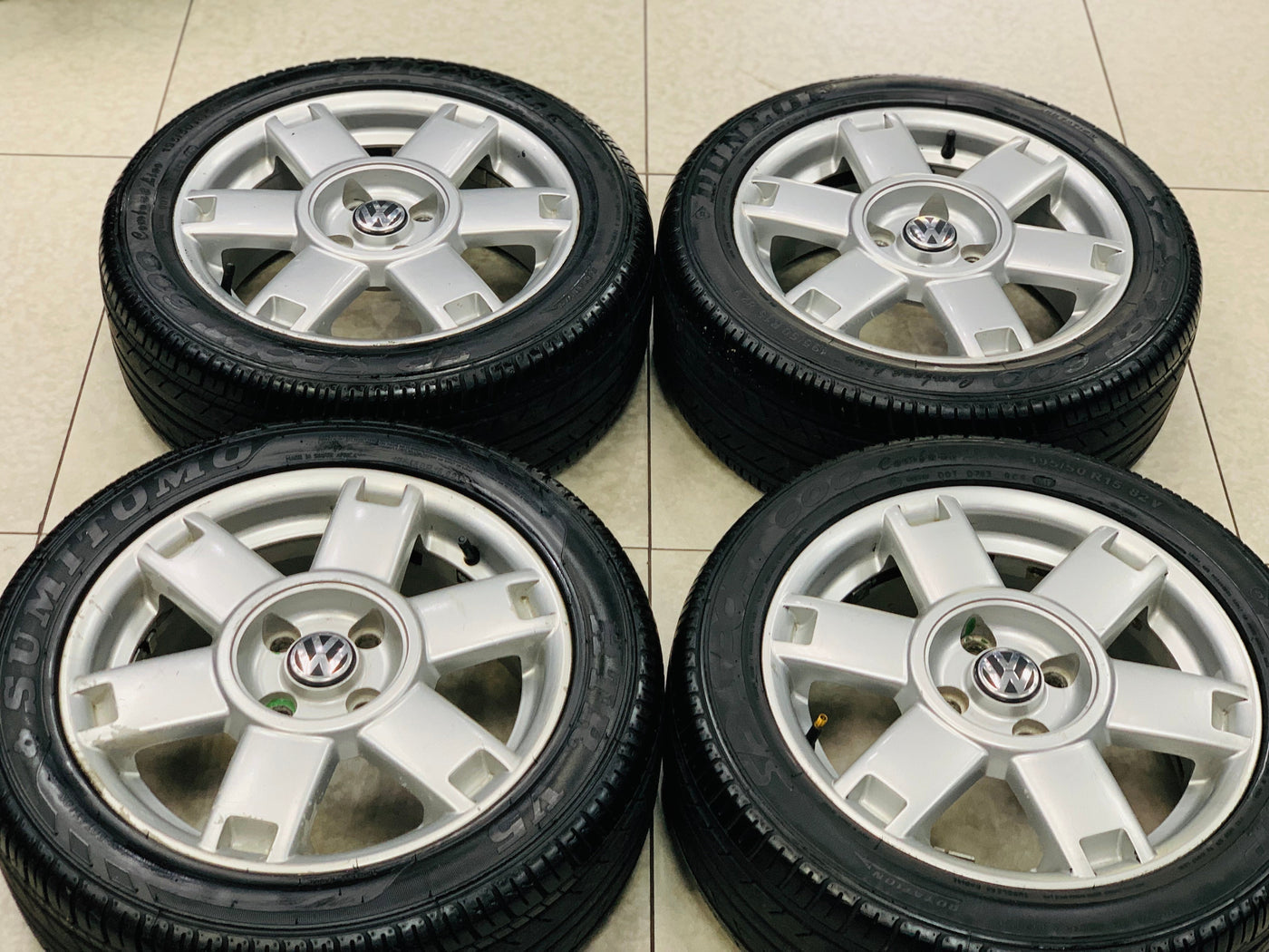 15” OEM PREOWNED ROX WHEELS & TYRES