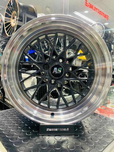 15” AS-AW113 4/100 & 4/114 multi pcd gunmetal wheels