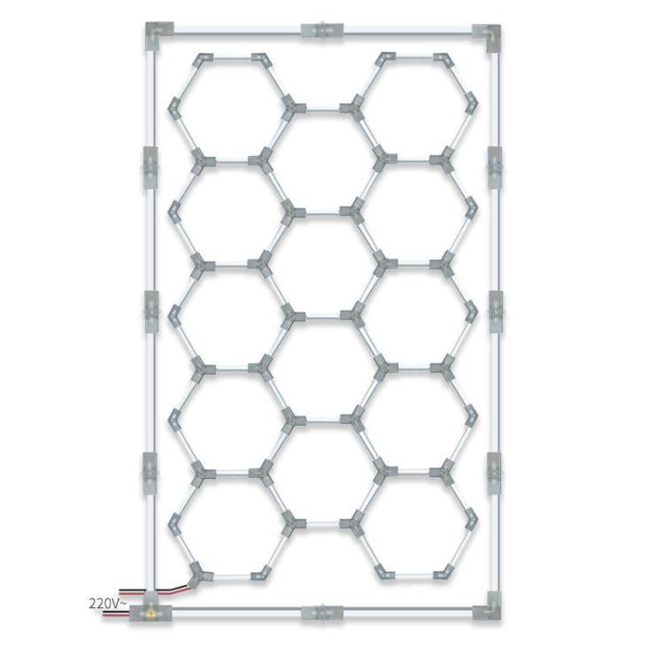 Hexagon led lights 2.4m x4.8m WHOLESALE PRICE DIRECT TO PUBLIC !