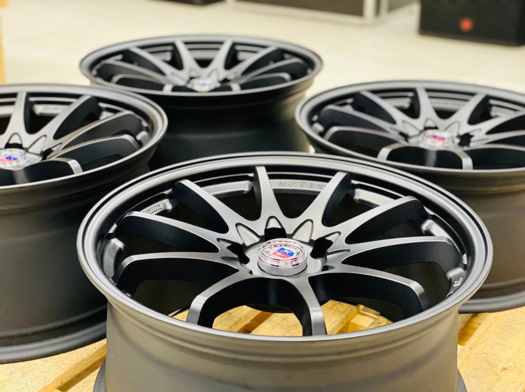 18” AS- CE28  5/114 MATT BLACK