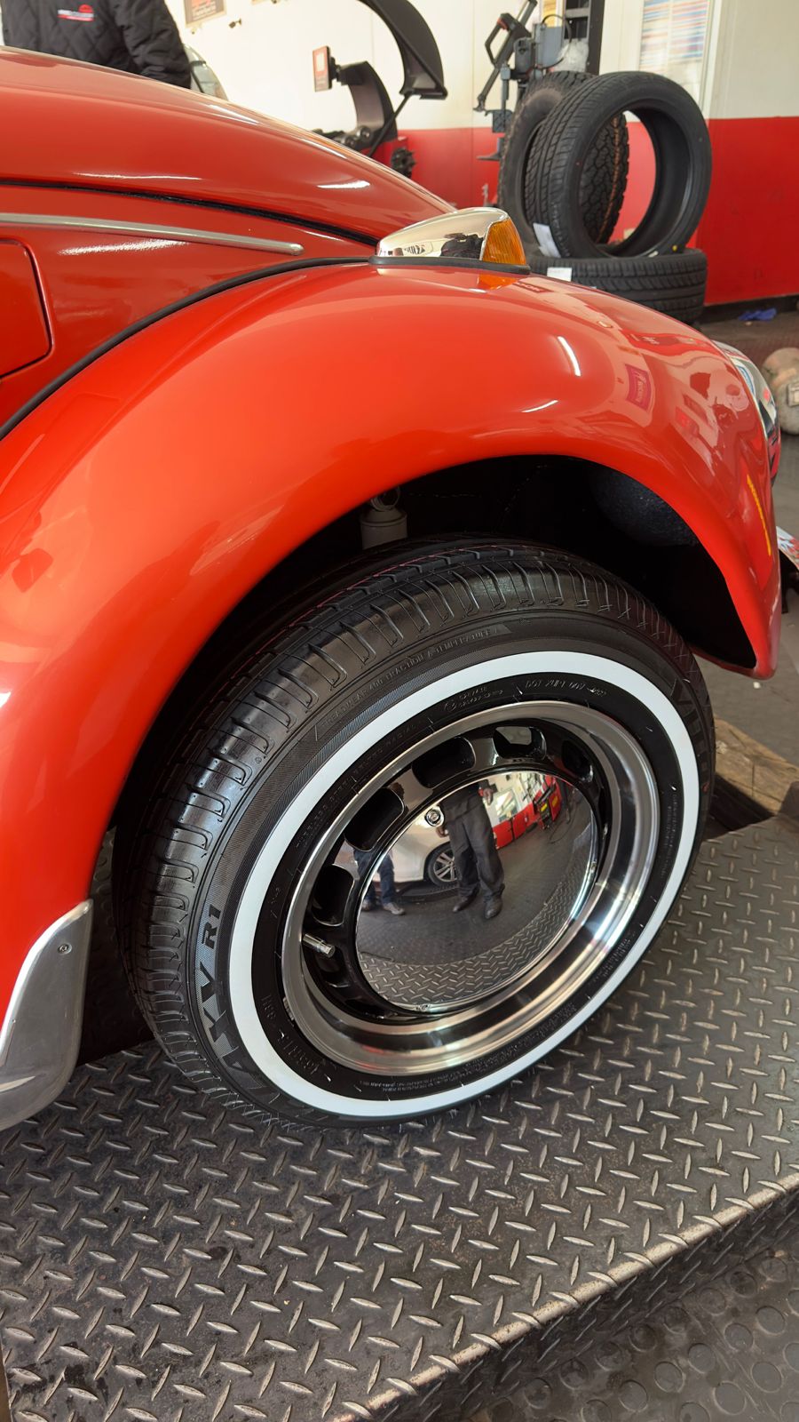 15'' AS- BEETLE SMOOTHIES CHROME/BLACK 4/100 4/114 WHEELS