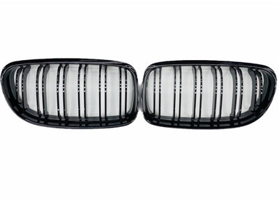 BMW E90 FACE LIFT DOUBLE GRILL GLOSS BLACK