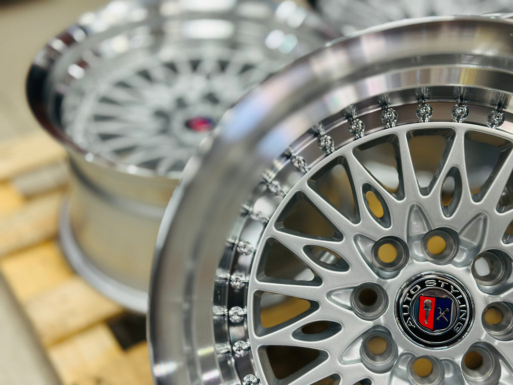 15” AS-7162 SILVER  4/100 4/108 wheels