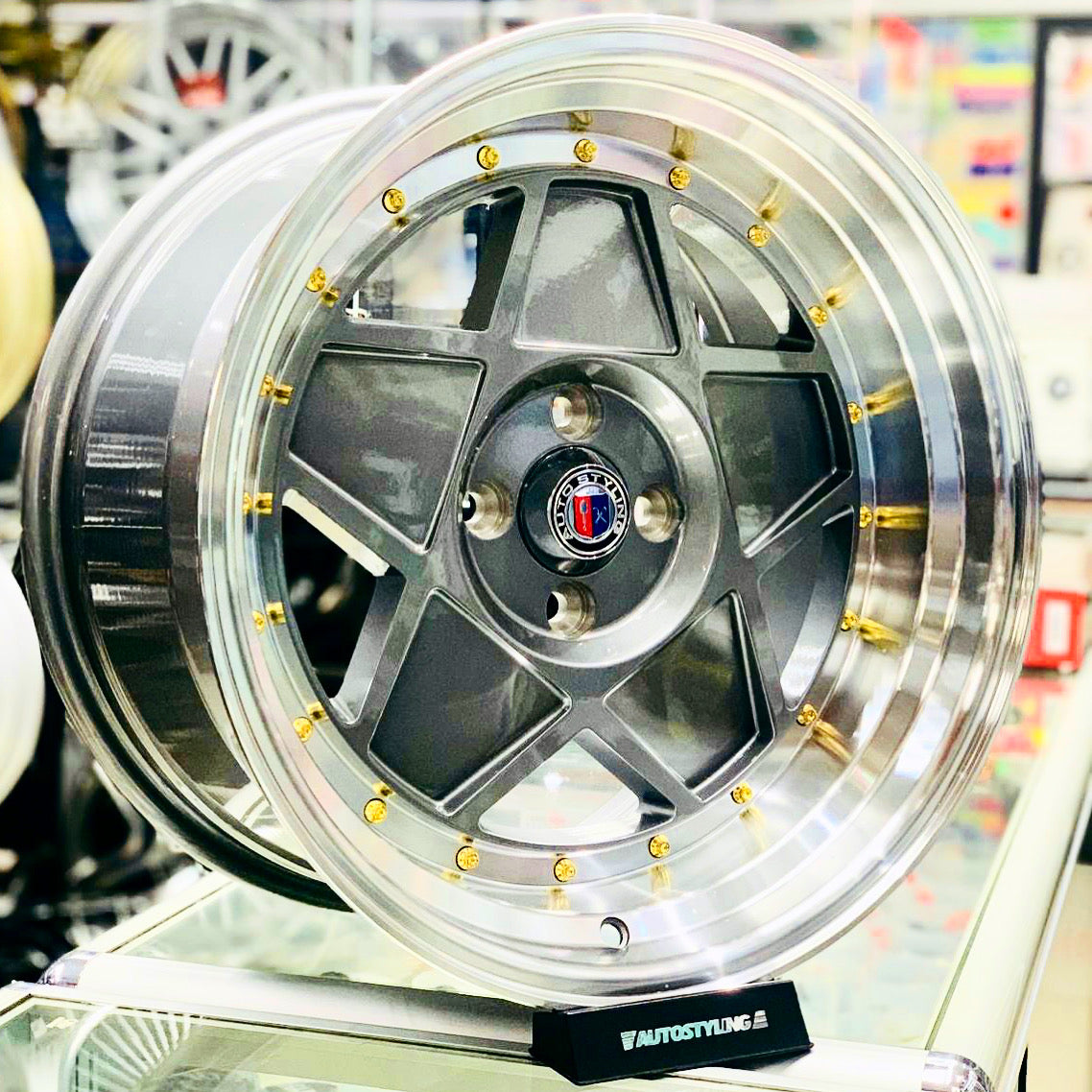 17” AS- MODENA 4/100 GUNMETAL