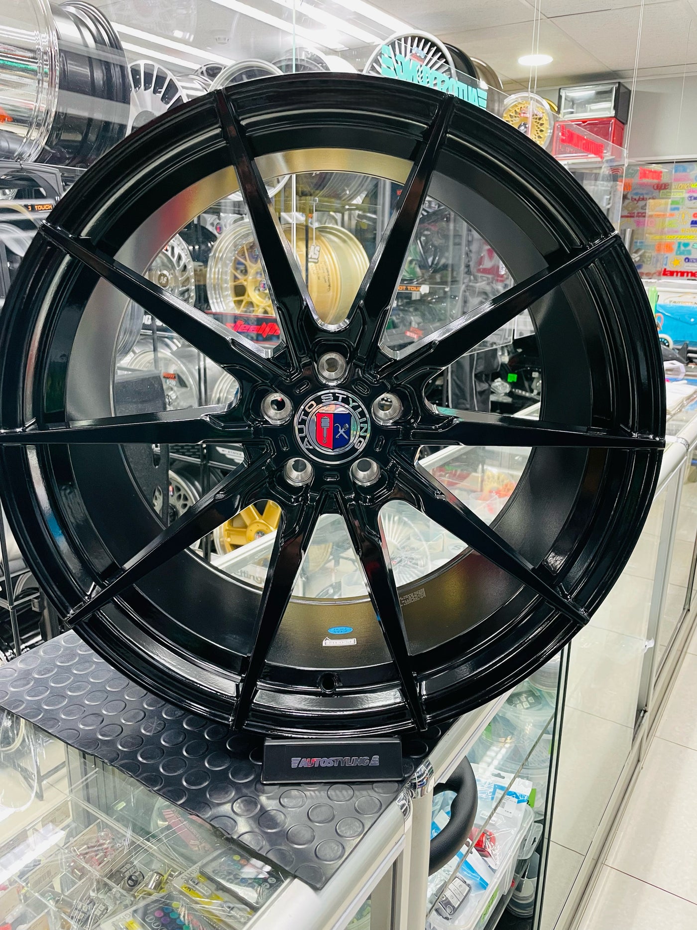 21” AS-5010 5x112 PCD GLOSS BLACK