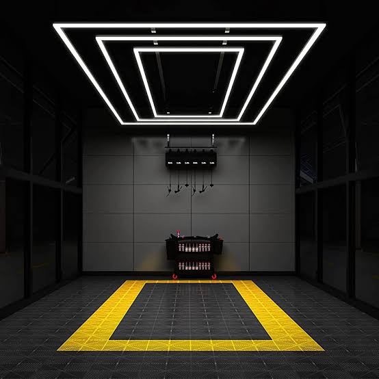 Designer Hexagon /arrow led lights 4.8m x2.4m