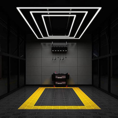 Designer Hexagon /arrow led lights 4.8m x2.4m