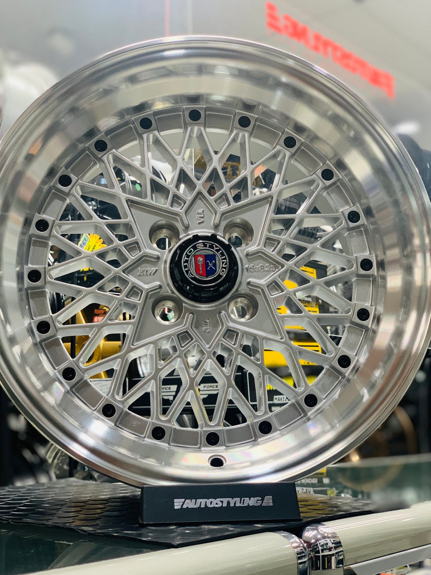 15” AS-SR 4/100 SILVER WHEELS