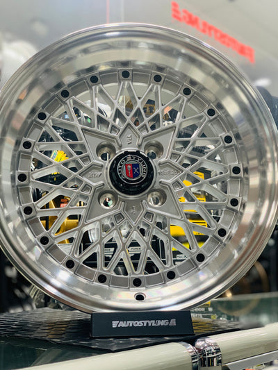 15” AS-SR 4/100 SILVER WHEELS