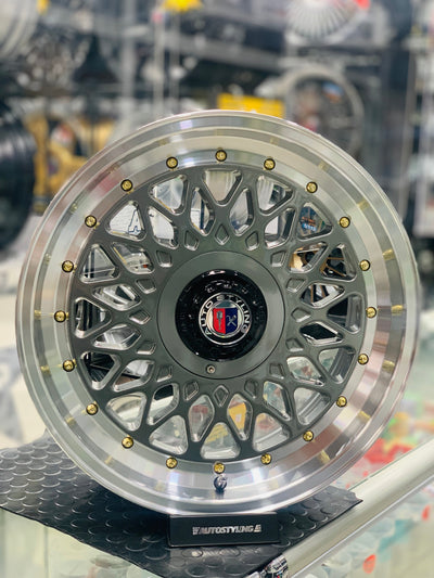 17” AS-PMESH GUNMETAL WHEELS