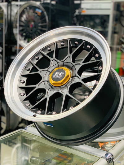 17” AS BBS 506 4/100 & 5/100 matt grey wheels