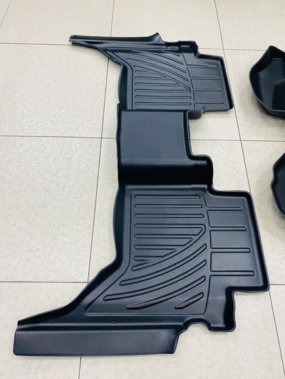 Ford ranger 2012-2020 plastic moulded interior lining mat set