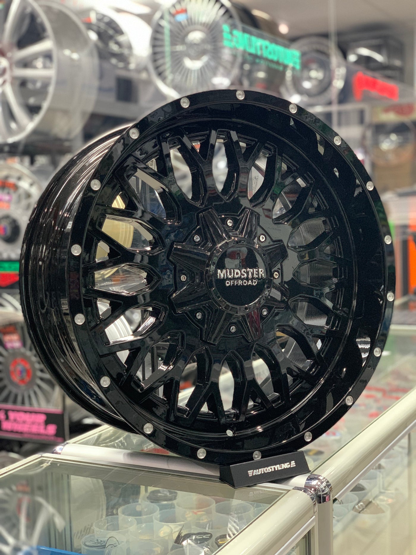 20” AS-731 20X9 GLOSS BLACK