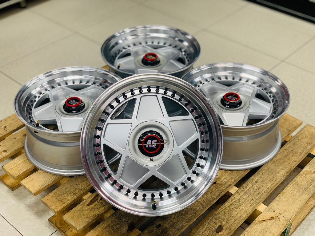 17” AS-MODENA SILVER 4/100 & 5/100- PREOWNED SET