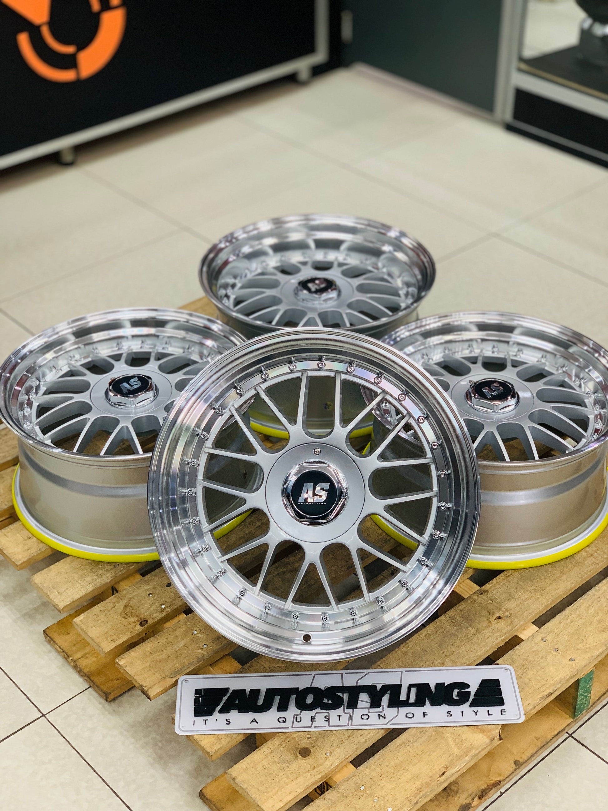 17” AS RF 4/100 & 5/100 SILVER wheels