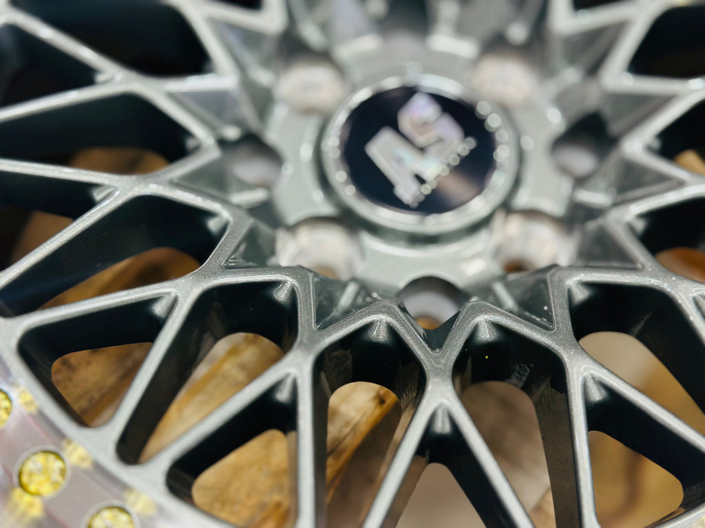 15” AS-7418 VS  GUNMETAL 4/100 4/114 wheels