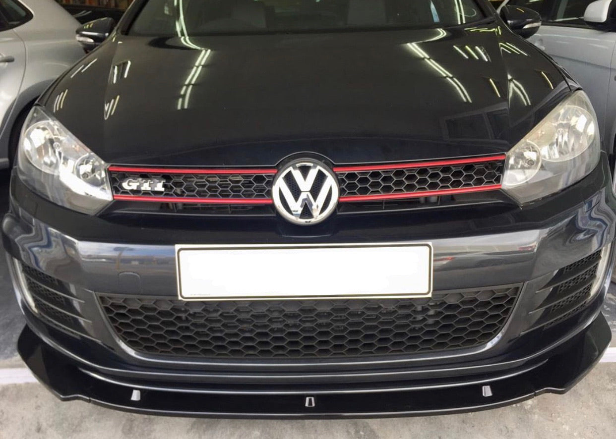 GOLF MK 6  GTI 3PCE FRONT SPOILER