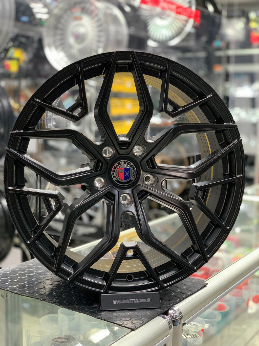 19” AS-KKR  5X112 & 5x120 SATIN  BLACK