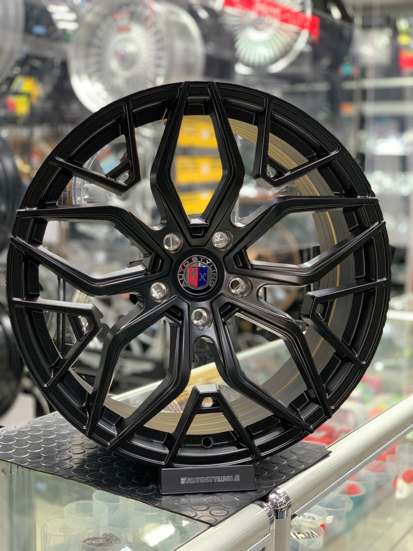 19” AS-KKR  5X112 & 5x120 SATIN  BLACK