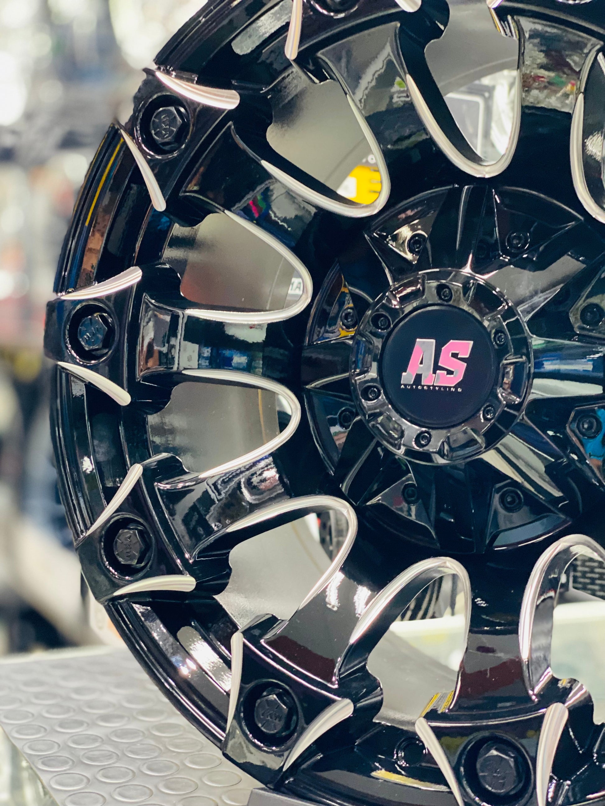 17” AS6089  5x150 Toyota Land cruiser  rims