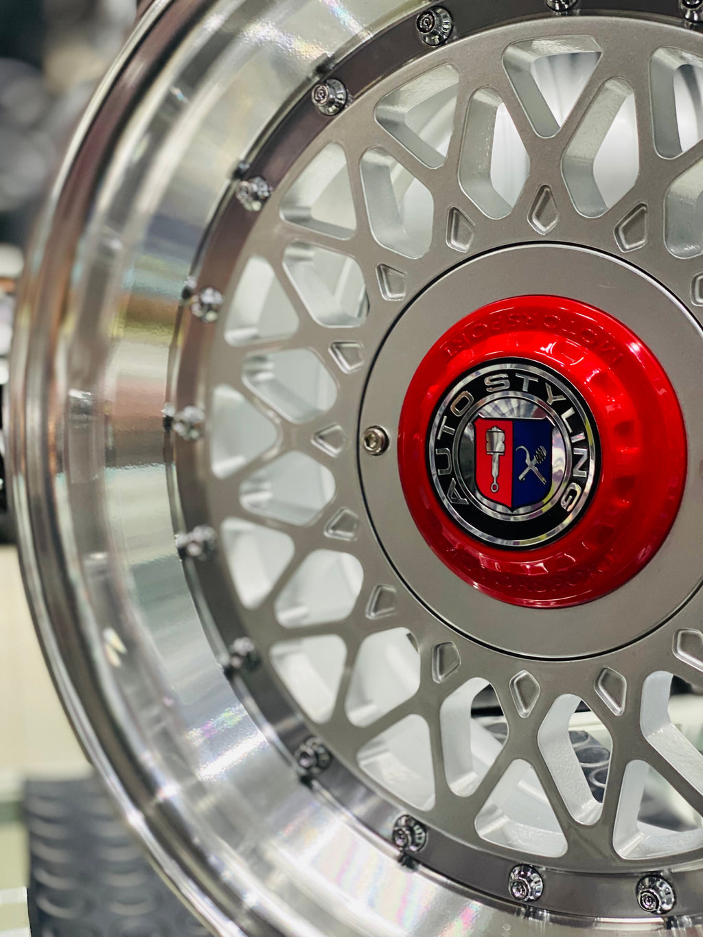 15” AS-P/MESH 4/100 4/108  SILVER