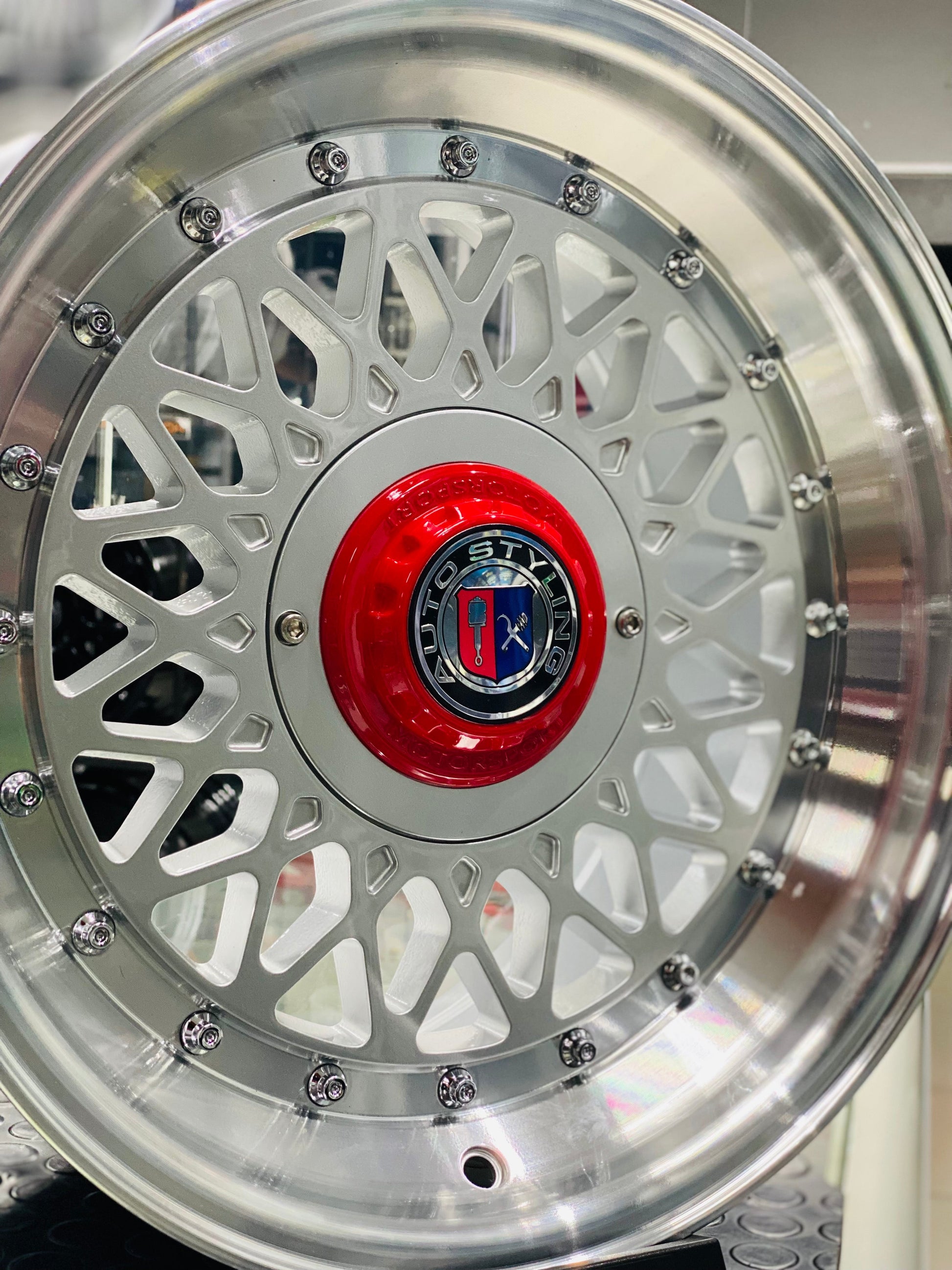 15” AS-P/MESH 4/100 4/108  SILVER