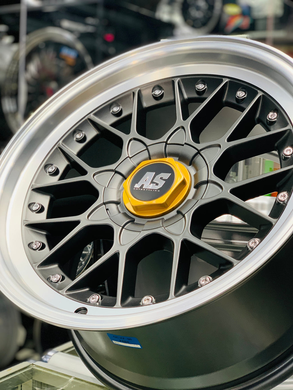 17” AS BBS 506 4/100 & 5/100 matt grey wheels