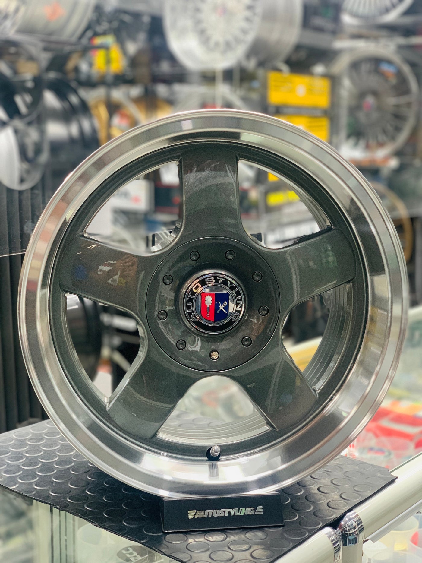 15” AS- 9N  4x100 & 5x100 grey   wheels