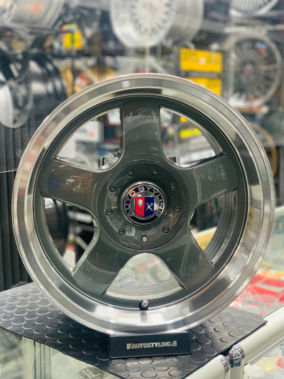 15” AS- 9N  4x100 & 5x100 grey   wheels