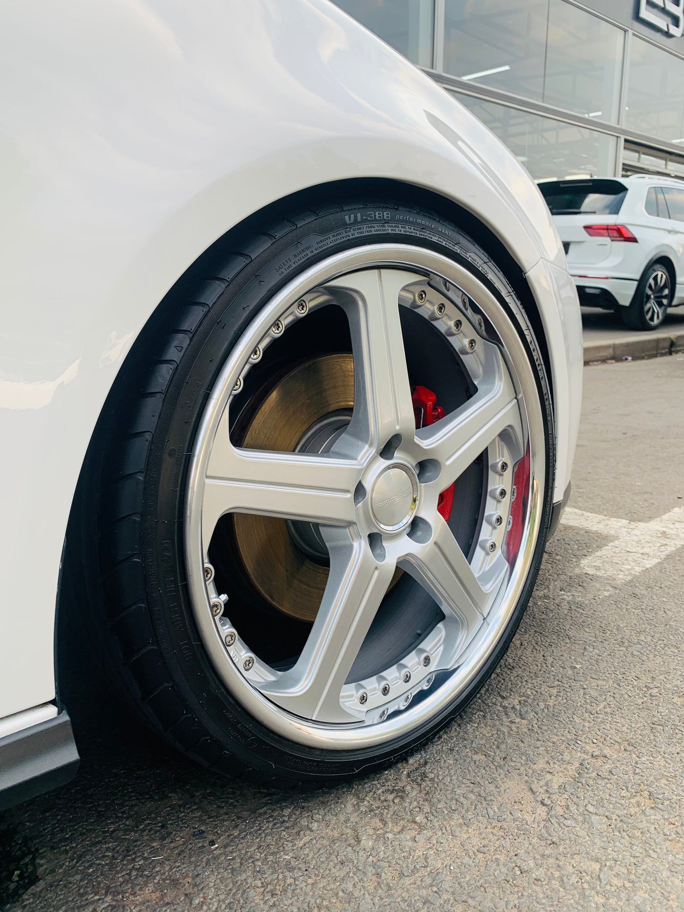 19” traffic star split wheel combo