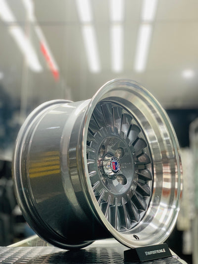15” AS-PIRI 4/100 GUNMETAL WHEELS
