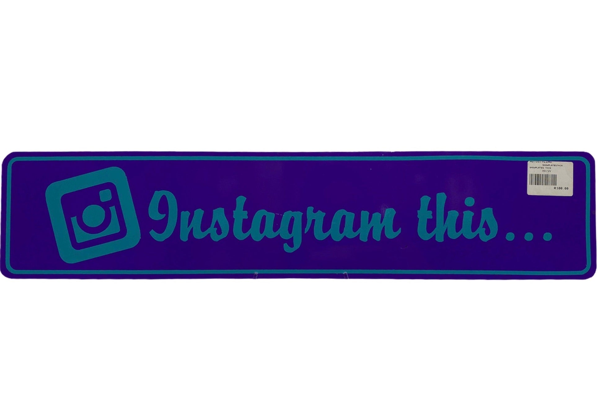 INSTAGRAM THIS THIN SHOW PLATE