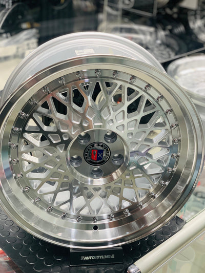 17” AS-RAZOR 5/100 SILVER wheels