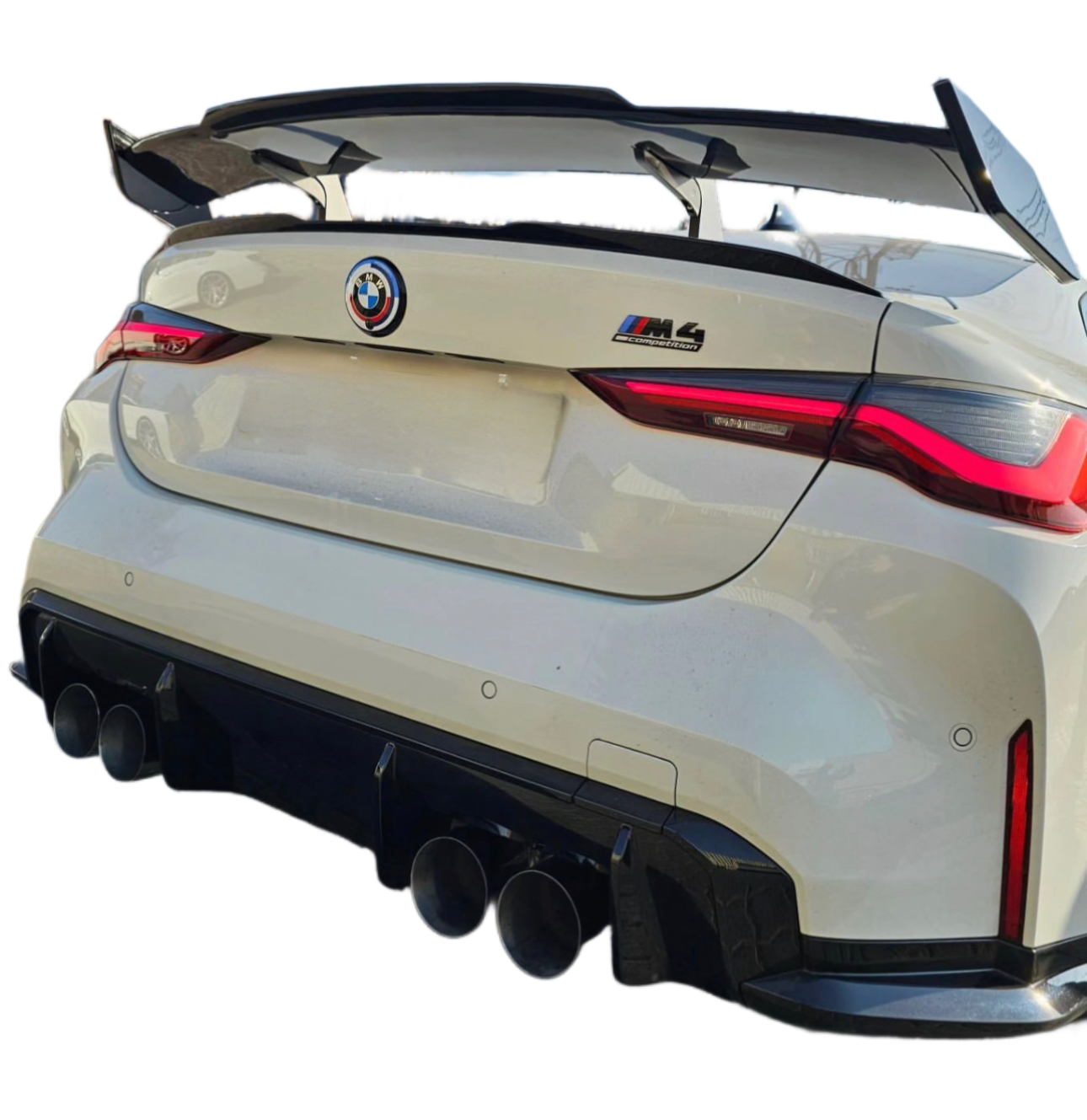 BM G80 / G82 (M3/M4) Gloss Black M-Performance Competition Style Rear Wing