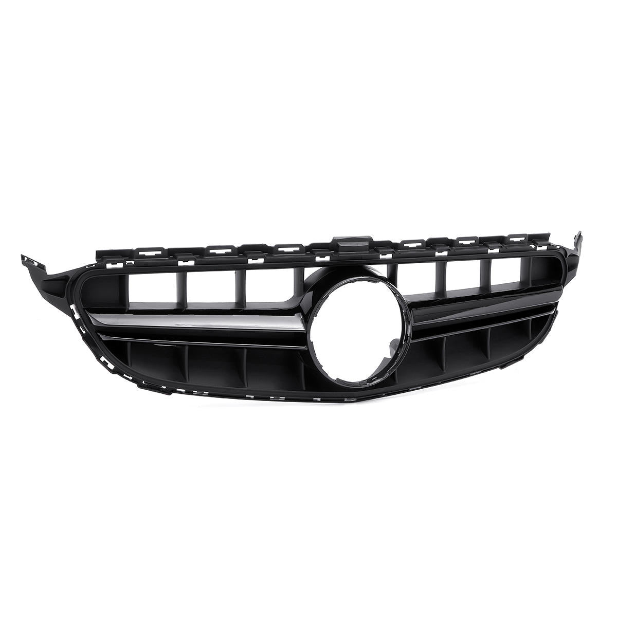 MERCEDES W205 C63 MATT BLACK GRILL CAMERA COMPATIBLE