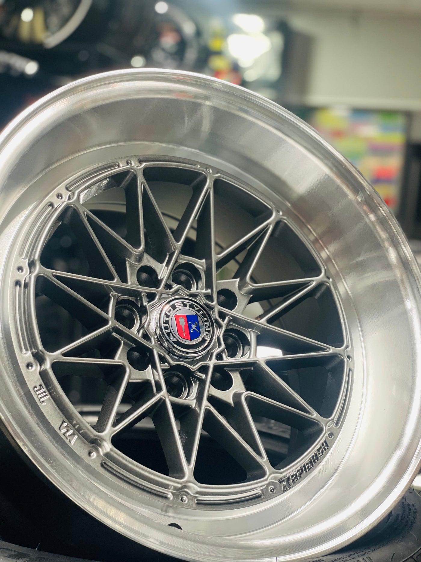 15” AS-1512 4/100 & 4/108 PCD wheels