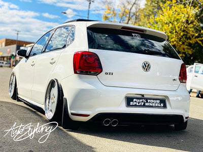 17” WORK RYVER 3 pce split wheels 4x100 pcd